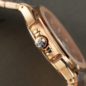 Đồng Hồ Patek Philippe Nautilus 7118 Replica Cao Cấp Nhất Mặt Vàng Nhà Máy 3K 35,2mm (2)
