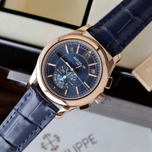 Đồng Hồ Patek Philippe Rep 1 1 Complications 5905R Chronograph Cao Cấp Nhất Màu Xanh Blue 41mm (1)