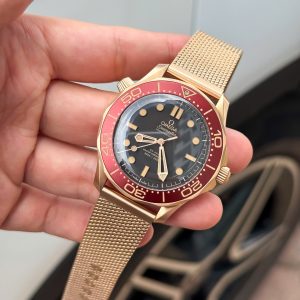 Omega Replica 11 Seamaster Diver 300M Bronze Gold VS Factory 42mm (2)