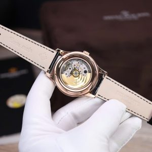 Patek Philippe 5205R Mặt Xanh Lá Cây Chế Tác Bọc Vàng Thật 40mm (2)