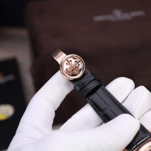 Patek Philippe 5205R Mặt Xanh Lá Cây Chế Tác Bọc Vàng Thật 40mm (2)
