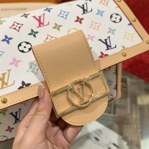 Túi Đeo Chéo Siêu Cấp LV x TM Dauphine Soft GM 28x20x11cm
