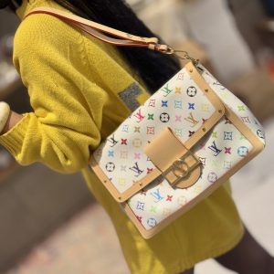 Túi Đeo Chéo Siêu Cấp LV x TM Dauphine Soft GM 28x20x11cm