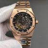 Đồng Hồ Audemars Piguet Royal Oak 15407OR Skeleton Lộ Full Máy Xưởng THB Chế Tác 41mm (2)