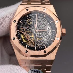 Đồng Hồ Audemars Piguet Royal Oak 15407OR Skeleton Lộ Full Máy Xưởng THB Chế Tác 41mm (2)