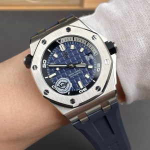 Đồng Hồ Audemars Piguet Royal Oak Offshore 15720ST Màu Xanh Dương Rep 11 Xưởng APS 42mm (9)