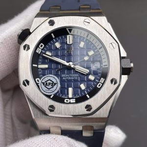 Đồng Hồ Audemars Piguet Royal Oak Offshore 15720ST Màu Xanh Dương Rep 11 Xưởng APS 42mm (9)