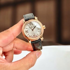 Đồng Hồ Chopard Replica Cao Cấp Happy Sport Nữ Dây Da Máy Cơ Automatic 36mm (1)