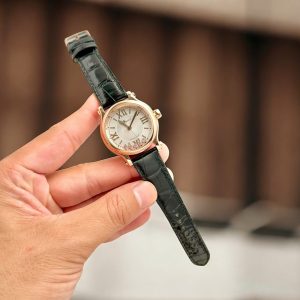 Đồng Hồ Chopard Replica Cao Cấp Happy Sport Nữ Dây Da Máy Cơ Automatic 36mm (1)