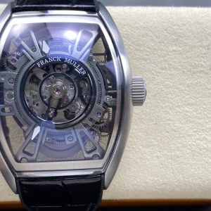 Đồng Hồ Franck Muller Curvex CX Grand Central Tourbillon Skeleton Rep Cao Cấp Nhất 36x53mm (1)