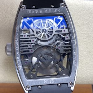 Đồng Hồ Franck Muller Curvex CX Grand Central Tourbillon Skeleton Rep Cao Cấp Nhất 36x53mm (1)
