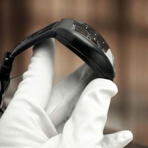 Đồng Hồ Franck Muller Replica Cao Cấp Vanguard V45 Vỏ Gốm Màu Đen Nhà Máy ABF 45mm (7)