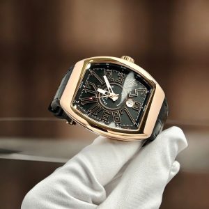 Đồng Hồ Franck Muller Replica Cao Cấp Vanguard V45 Vỏ Vàng Hồng Nhà Máy ABF 45mm (1)