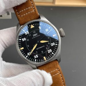 Đồng Hồ IWC Big Pilot's Spitfire IW329701 Nam Dâu Da Màu Nâu Replica 11 43mm (9)