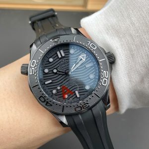 Đồng Hồ Omega Seamaster Diver 300M Black Black Chế Tác Cao Cấp Máy Thuỵ Sỹ VSF 42mm (9)