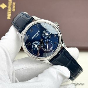 Đồng Hồ Patek Philippe Rep 11 Grand Complications 5327G Nam Dây Da Mặt Xanh Blue 40mm (1)