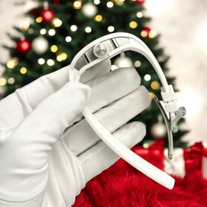 Đồng Hồ Richard Mille Nữ Dây Cao Su Màu Trắng RM07 Replica Máy Cơ Automatic 36mm (5)