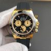 Đồng Hồ Rolex Cosmograph Daytona 126518LN Replica 11 Mặt Số Đen Vàng 40mm (9)