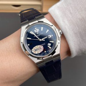 Đồng Hồ Vacheron Constantin Overseas 47040 Replica Cao Cấp Mặt Xanh Xưởng MKS 42mm (1)