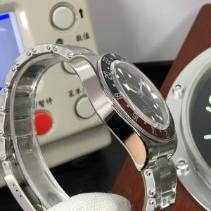 Đồng hồ Tudor Black Bay GMT Pepsi Replica 11 Dây Kim Loại Oyster Nhà Máy ZF 41mm (4)