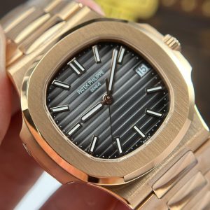 Patek Philippe Replica 11 Nautilus 5711 Mặt Xám Máy Cơ Tự Động Nhà Máy 3K 40mm (2)