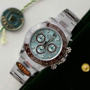 Rolex Daytona Ice Blue 116506 Chế Tác Trọng Lượng 180 Grams Nhà Máy QF 40mm (1)