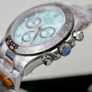Rolex Daytona Ice Blue 116506 Chế Tác Trọng Lượng 180 Grams Nhà Máy QF 40mm (1)