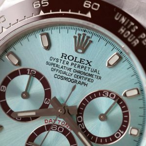 Rolex Daytona Ice Blue 116506 Chế Tác Trọng Lượng 180 Grams Nhà Máy QF 40mm (1)