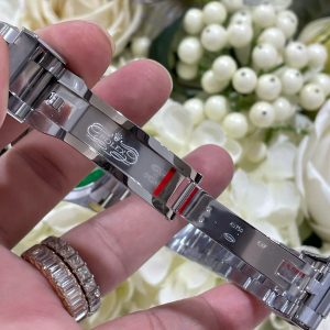 Đồng Hồ Rolex Daytona 126599TSA Bọc Vàng Trắng 18K Đá Sapphire Xanh Tự Nhiên 40mm (2)