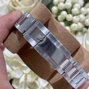 Đồng Hồ Rolex Daytona 126599TSA Bọc Vàng Trắng 18K Đá Sapphire Xanh Tự Nhiên 40mm (4)