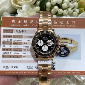 Đồng Hồ Rolex Daytona Le Mans 100th Year 126528LN Bọc Vàng Thật 18K Chế Tác 40mm (1)