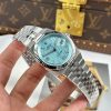 Đồng Hồ Rolex Land-Dweller 127336 Mặt Số Ice Blue Họa Tiết Tổ Ong Replica Cao Cấp 40mm (4)