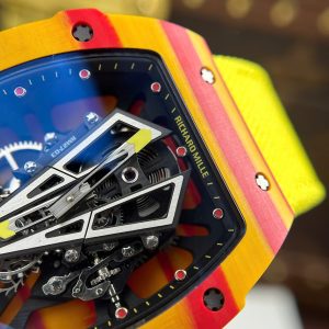 Richard Mille Chế Tác RM27-03 Tourbillon Vỏ Carbon Siêu Nhẹ Màu Vàng 44mm (2)