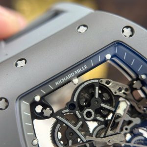 Richard Mille RM055 Bubba Watson Chế Tác Vỏ Gốm Xám Dây Cao Su Xưởng ZF 42.7×49 (2)