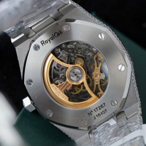Audemars Piguet Replica Cao Cấp Royal Oak 15407 Đính Full Kim Cương Moissanite 41mm (2)