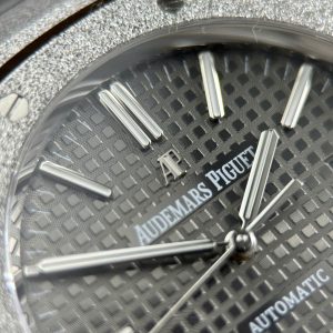 Audemars Piguet Royal Oak 15410 Frosted Rep 11 Mặt Xám Máy Cơ Thụy Sỹ Nhà Máy APS 41mm (2)