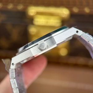 Audemars Piguet Royal Oak 15410 Frosted Rep Cao Cấp Mặt Trắng Máy Cơ Thụy Sỹ Nhà Máy APS 41mm (2)