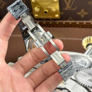 Audemars Piguet Royal Oak 15416 Rep Cao Cấp Mặt Lộ Cơ Màu Vàng Vỏ Gốm Đen Nhà Máy THB 41mm (2)