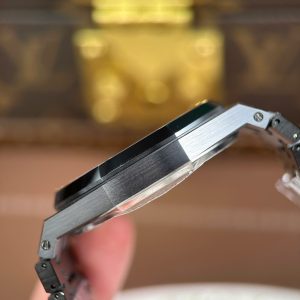 Audemars Piguet Royal Oak 15416 Rep Cao Cấp Mặt Lộ Cơ Màu Vàng Vỏ Gốm Đen Nhà Máy THB 41mm (2)