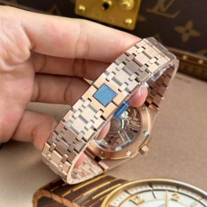 Audemars Piguet Royal Oak 26735 Mạ Vàng Hồng Máy Cơ Tự Động Tourbillon Replica Cao Cấp 41mm (2)