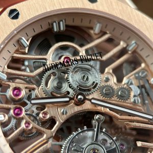 Audemars Piguet Royal Oak 26735 Mạ Vàng Hồng Máy Cơ Tự Động Tourbillon Replica Cao Cấp 41mm (2)