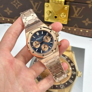 Audemars Piguet Royal Oak Chronograph 26239 Rep 11 Mặt Xanh Dương Máy Thụy Sỹ Xưởng APS 41mm (2)