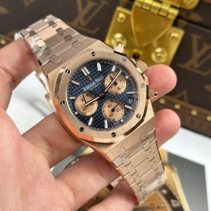 Audemars Piguet Royal Oak Chronograph 26239 Rep 11 Mặt Xanh Dương Máy Thụy Sỹ Xưởng APS 41mm (2)