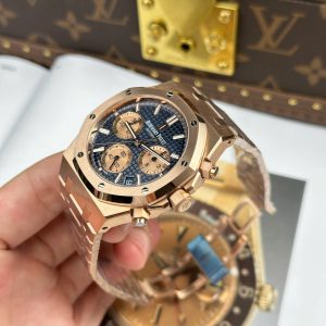 Audemars Piguet Royal Oak Chronograph 26239 Rep 11 Mặt Xanh Dương Máy Thụy Sỹ Xưởng APS 41mm (2)