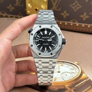 Audemars Piguet Royal Oak Offshore Diver 15710 Replica 11 Mặt Đen Máy Cơ Thụy Sỹ Xưởng APS 42mm (2)