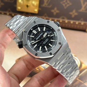 Audemars Piguet Royal Oak Offshore Diver 15710 Replica 11 Mặt Đen Máy Cơ Thụy Sỹ Xưởng APS 42mm (2)