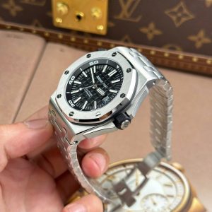 Audemars Piguet Royal Oak Offshore Diver 15710 Replica 11 Mặt Đen Máy Cơ Thụy Sỹ Xưởng APS 42mm (2)
