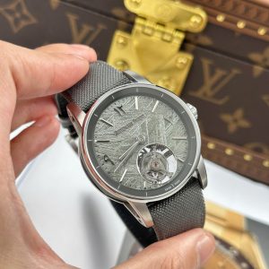 Audemars Piguet Tourbillon 26396 Chế Tác Mặt Thiên Thạch Màu Xám Xưởng APP 41mm (2)