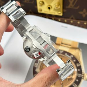 Cartier Ballon Bleu Replica 11 Dây Kim Loại