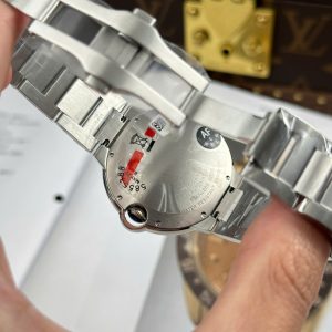 Cartier Ballon Bleu Replica 11 Dây Kim Loại